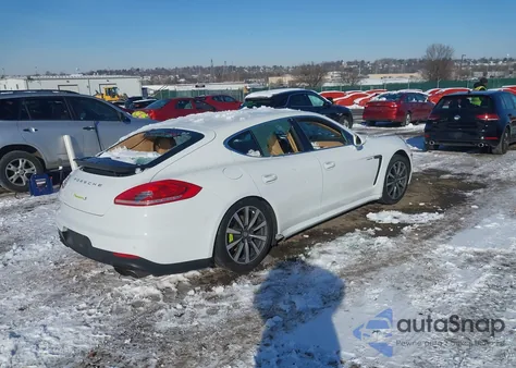 2014 Porsche Panamera E-Hybrid S from USA, damaged, VIN WP0AD2A77EL044891